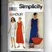 Simplicity Misses' Dress Pattern 8765