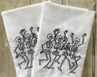 Set of 4 Halloween Cloth Napkins