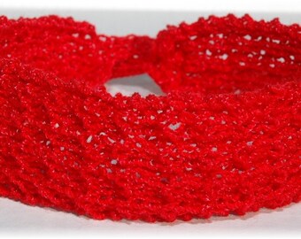 Red Knit Headband Red Knit Headband