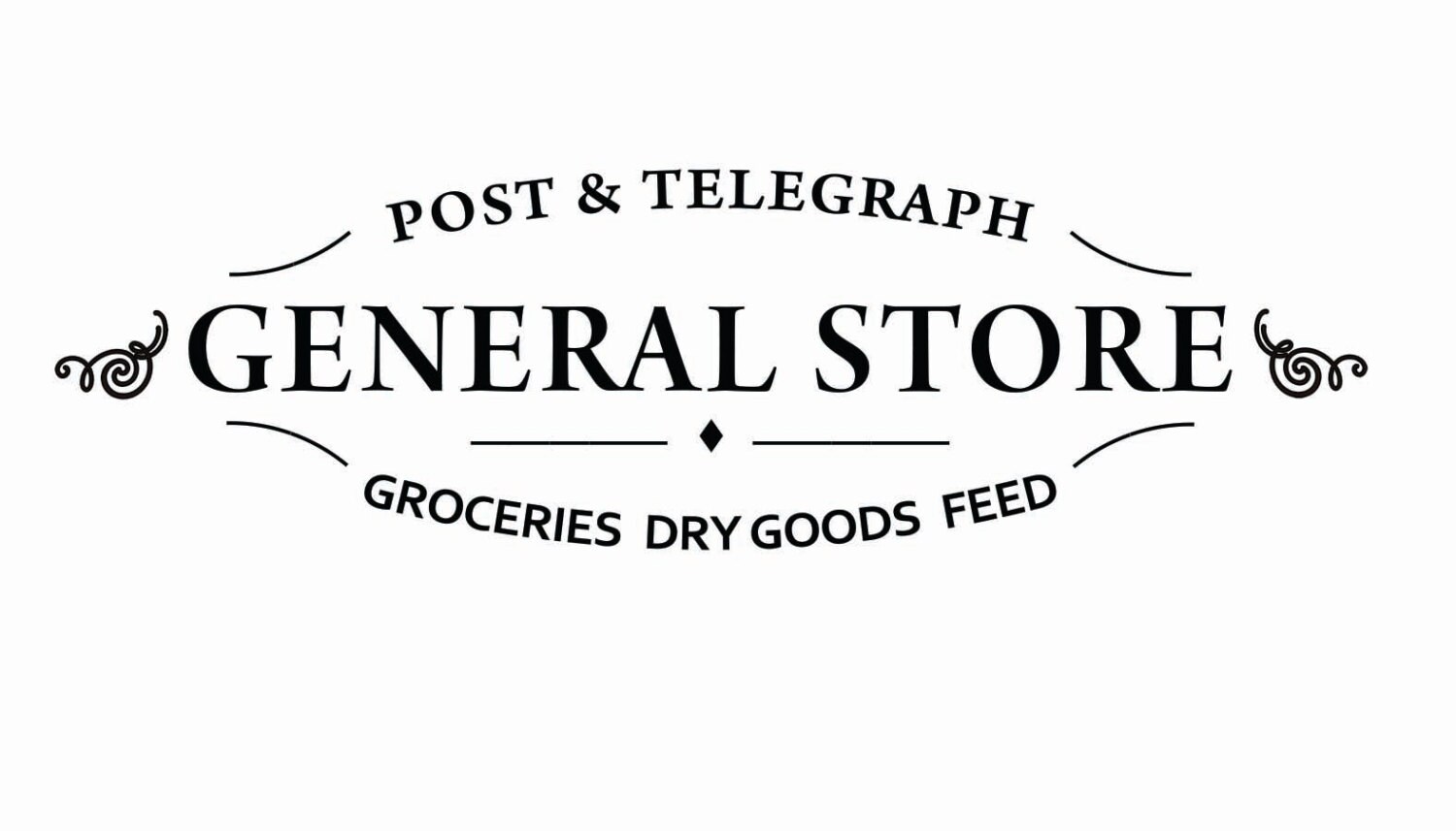 Download Digital Download Vintage General Store Sign Wood Transfer Iron