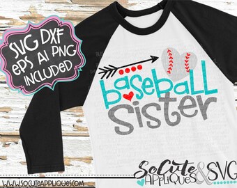 Baseball sister svg design, little sister biggest fan, baseball svg, baseball shirt, baseball cut file, sister svg, socuteappliques