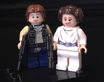 Han Leia Star Wars Minifigure Set