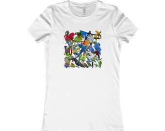 WomenS Favorite Tee Parrots