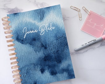 Personalised 2018 2019 Planner ~ Weekly planner ~ 2018 diary ~ Daily planner 2018 ~ 2019 planner ~ Personalised agenda ~ Hoard Pretty Things