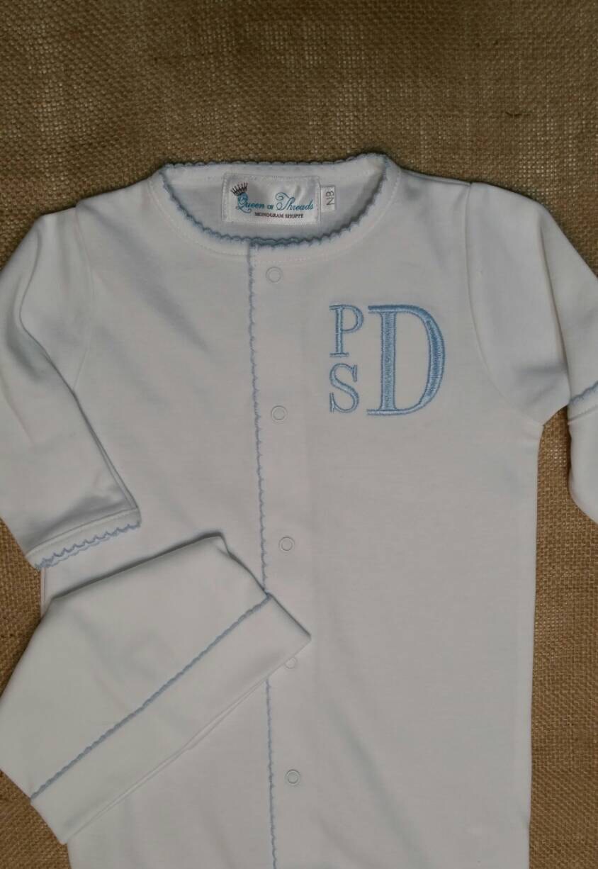 Baby Boy Coming Home Outfit Baby Boy Converter Gown Gown and