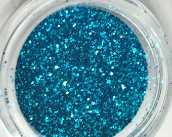 Aqua Edible Glitter, 6 Grams