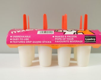 LustroWare flavour pop mold - Lustro Ware frozen pops maker - LustroWare deadstock - LustroWare popsicle mold - deadstock