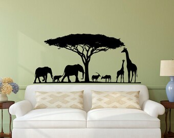 jungle nursery decor jungle animal wall decals safari
