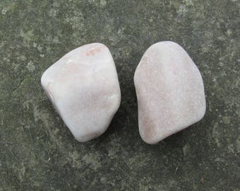Beach Stone Cabinet Knobs ROSE MARBLE Natural Beach Stone Cabinet Knobs