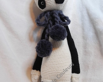 Lalylala Panda, Amigurumi, crochet doll