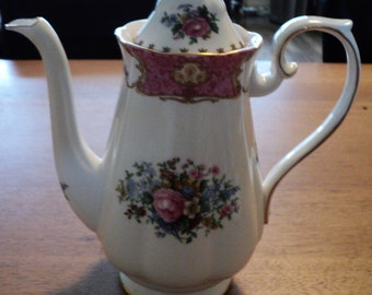 Royal Albert Lady Carlyle large coffeepot