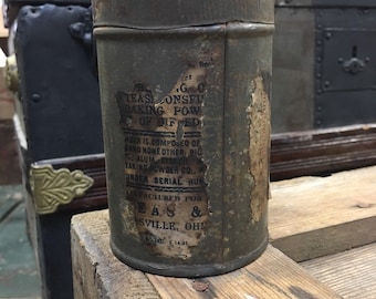 Tin Container - Tin advertising