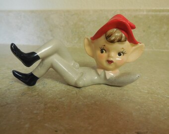 Vintage Japan Pixie Elf Figurine