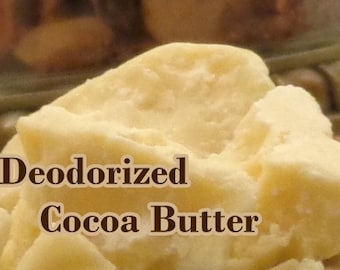 9 lbs. DEODORIZED COCOA BUTTER (Organic) Top Quality! Fresh, Pure