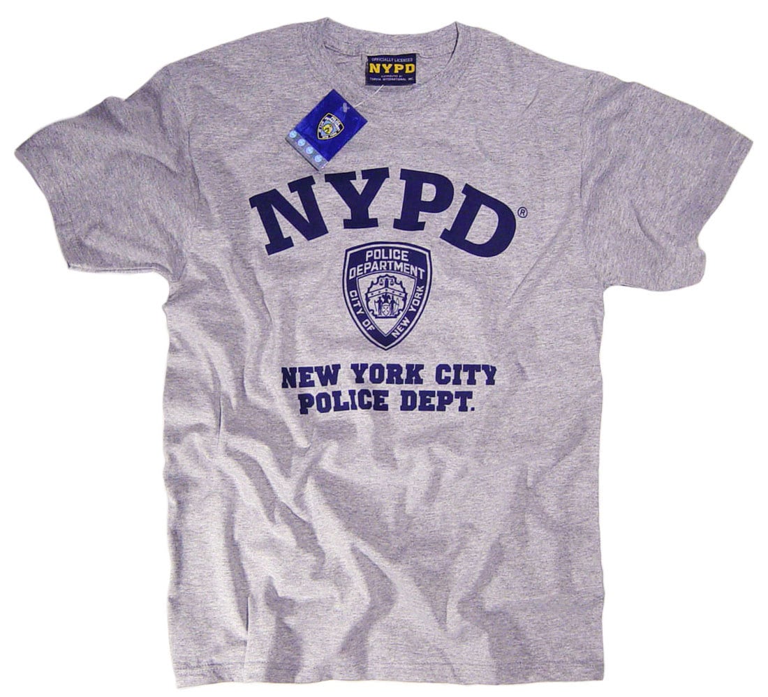 NYPD Shirt T-Shirt Officially Licensed Clothing Apparel by The