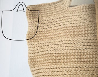 Hemp Rope Crochet Bags - japanese craft book (In Chinese)