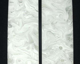 White Haze Scales Knife Handles Gun Grips