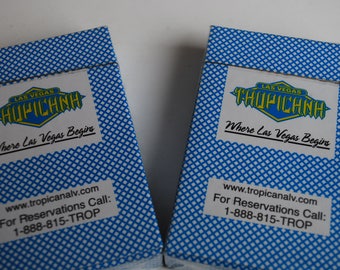 Lot of 2 Box Las Vegas Tropicana Playing Cards