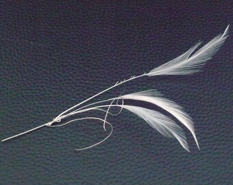 Hair stick pen for the bride