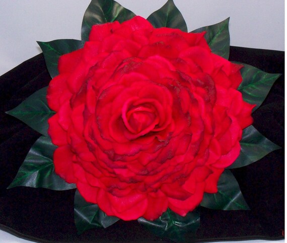 Bridal Glamelia Real Touch Red Rose Bouquet