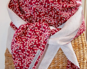 maxi scarf/shawl liberty of london / linen