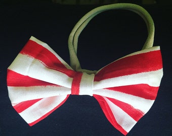 Patriotic Red & White Striped