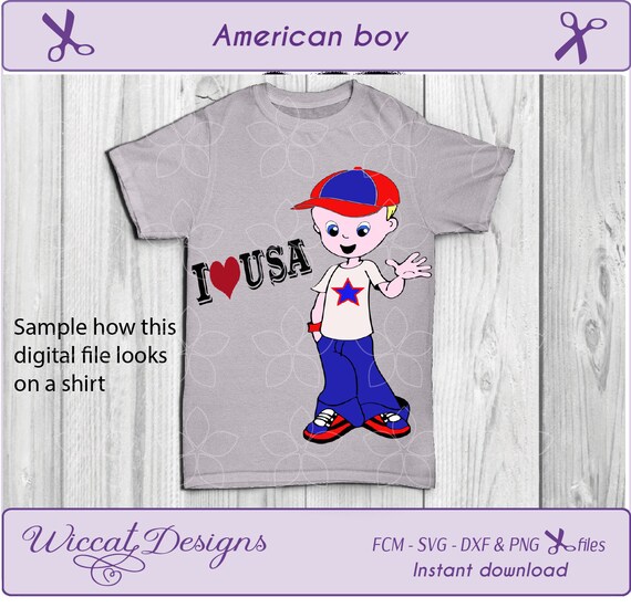 Download Boy svg American Boy svg USA boy svg cartoon svg character