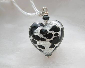 Silver Murano Glass necklace