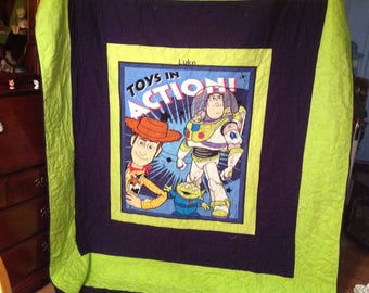 Toy story twin quilt