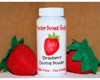 Strawberry Dusting Powder (Talc Free)