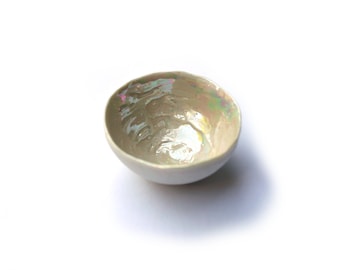 Thank You Gift for Mum - Sale Second - Small Bowl - Tiny Bowl - Porcelain Bowl - Decorative bowl - Ring Dish - Christmas Gift for Her