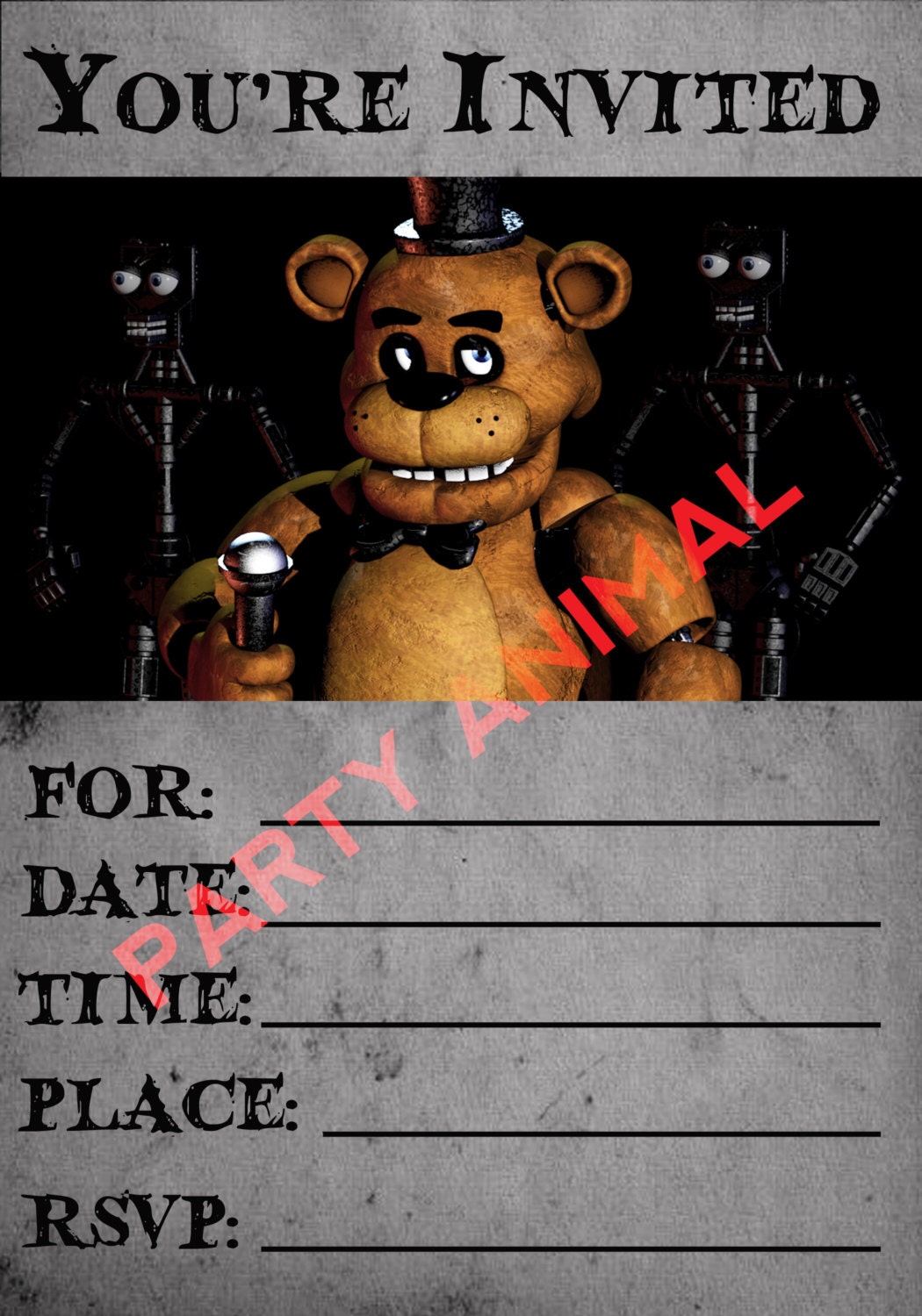five-nights-at-freddy-s-party-invitation-instant-download