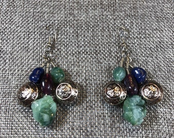 Artisan made drop earrings
