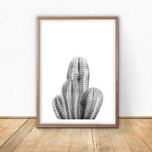 Cactus poster | Etsy