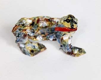 DISCOUNTED due to small damage -Beast and bacon ceramic