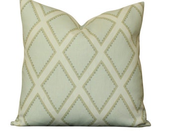 Sarah Richardson Brookhaven Pillow in Celadon