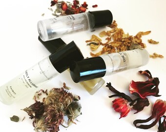 Floral Zephyr roll on perfume, travel perfume, phthalate free perfume, petroleum free, pocket perfume