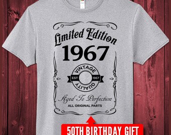 58th Birthday 1967 Mens Funny T-Shirt 58 Year Old Vintage Year Limited Edition