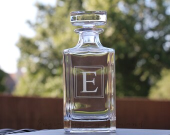 decanter valentine him whiskey personalized custom
