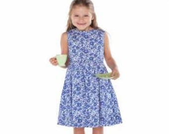 Children's Corner Sewing Pattern Louise Dress Sizes 1-5