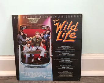 The Wild Life soundtrack vinyl record