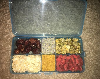 Chinchilla organic treat sampler