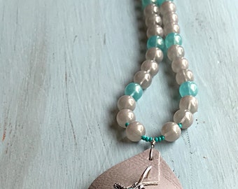 Leather Sculpted Necklace
