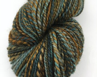 Handspun Sport Yarn "Yellowstone" BFL 220 yds