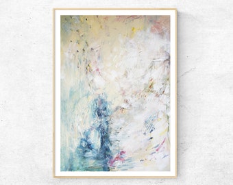 BREAKING THE DAWN abstract painting fine art print