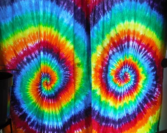 Tie Dye Custom Curtain Panel