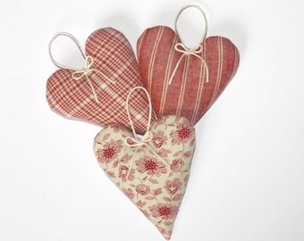 Lavender Sachet - Heart Sachet set of 3