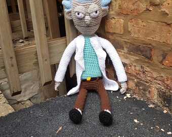 Rick Amigurumi Pattern PDF - Crochet Pattern