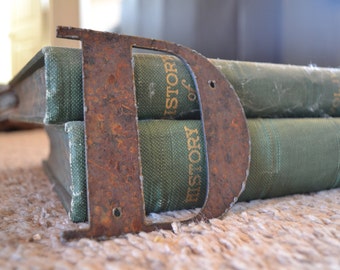 4" Rustic Metal Letters