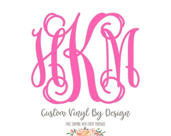 Ships Free! Laptop Stickers | Laptop Decal | Laptop Monogram | Laptop Skin | Laptop Monogram Sticker | Macbook Decal | Macbook Sticker |